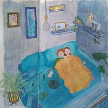 My project in Exploratory Sketchbook: Find Your Drawing Style course. Ilustração tradicional, e Sketchbook projeto de Judith Langerak - 24.04.2021