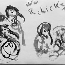 Albatrosses Ein Projekt aus dem Bereich Artistische Zeichnung, Malerei, Bleistiftzeichnung und Aquarellmalerei von Eva Bekesi - 24.04.2021