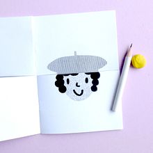 Hats & Hats // Chapeaux & Têtes. Children's Illustration, Collage, and Graphic Design project by Friederike - 06.20.2015