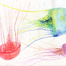 My project in Modern Watercolor Techniques course - New project. Een project van Traditionele illustratie y Aquarelschilderen van Magdalena - 24.04.2021