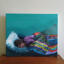 Domingo. Oil Painting project by Nieves Peñalver Hernández - 04.24.2021