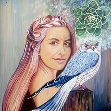 Michelle. Painting project by Liliana Quintero - 04.24.2021