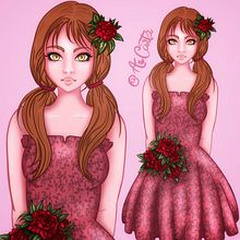 Miss Valentine . Character Design, Design, Digital Drawing, Digital Illustration, Drawing, Traditional illustration, Instagram, Portrait Drawing, Stor, and telling project by Anastasia Carter - 04.24.2021