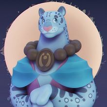 Snow Leopard. Un projet de 3D, Conception de personnages 3D , et Modélisation 3D de Andrés Rafael - 24.04.2021