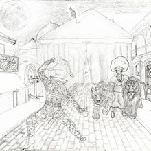 wildcats dream. Un progetto di Illustrazione tradizionale di Lucas Paes Leme - 24.04.2021
