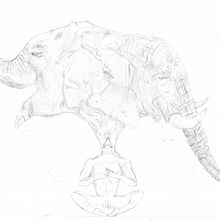 god-figure dream. Un progetto di Illustrazione tradizionale di Lucas Paes Leme - 24.04.2021