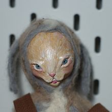 Mrs Bunny, the Felt Lady. Art To, and s project by Danusia - 04.24.2021