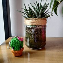 Pequeño  llaverito Amigurumi. To, Art, Artesanato, Crochê, e DIY projeto de Carolina Correa - 24.04.2021