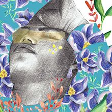 Avvolta in mare di fiori. Traditional illustration, and Graphic Design project by Marta V - 04.24.2021