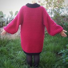 Mi abrigo del curso:  Top-down: prendas a crochet de una sola pieza. Un projet de Crochet , et Art textile de chopan15 - 24.04.2021