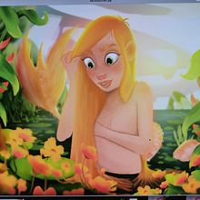 MermaidEnviro1. Un proyecto de Ilustración tradicional, Diseño de personajes, Ilustración digital, Dibujo digital, Pintura digital y Diseño digital de Liane - 24.04.2021
