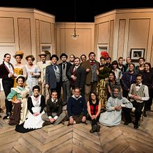 '' La puce à l'oreille'' - Co-conception et réalisation des décors. . Un proyecto de Escenografía, Diseño, Eventos, Pintura y Creatividad de Audreyline Lanoix - 24.04.2021
