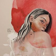 Not me.... Traditional illustration, and Digital Illustration project by Gabriela - 04.24.2021