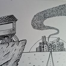 Dibujo en Tinta 2021. Traditional illustration project by Julian Metke Castillo - 04.25.2021