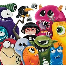 Entre amigos Ein Projekt aus dem Bereich Kinderillustration von Alex Lizarraga - 25.04.2021