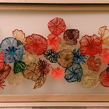 el jardin de la diversidad 1. Un projet de Beaux Arts, Broderie , et Papercraft de Karin Finkelstein - 25.04.2021
