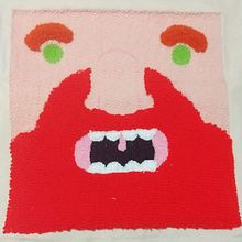 My project in Punch Needle XL Embroidery course. Arts, and Crafts project by Leonardo Santiago Meyer - 04.25.2021
