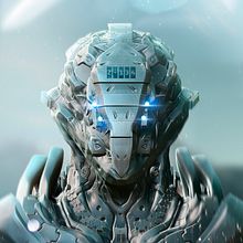 Bot Mecha Zbrush By Oscar creativo Ein Projekt aus dem Bereich 3D, 3-D-Animation, 3-D-Modellierung, 3-D-Design, Design von 3-D-Figuren, Design, Traditionelle Illustration, Digitale Illustration und Videospiele von Oscar Creativo - 25.04.2021
