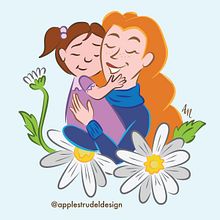 Maternidad & Paternidad. Un projet de Dessin numérique et Illustration numérique de Angie - 25.04.2021