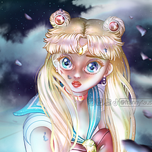 SailorMoon Redraw. Desenho digital, Mangá, Ilustração tradicional, Ilustração digital, Pintura, e Pixel Art projeto de Francieli Faustino Ramos - 25.04.2021