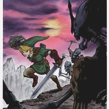 The legend of Zelda Twilight Princess - version David Mundo. Un progetto di Illustrazione digitale di David Mundo - 24.04.2021