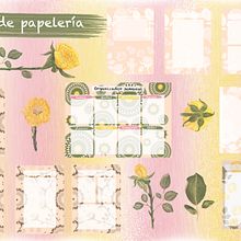 Set de papelería: Ilustración botánica con acuarela. Traditional illustration, Design, Botanical Illustration, and Naturalistic Illustration project by Rebeca Alejandra Acuña Rojas - 04.25.2021