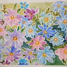 Mi Proyecto del curso: Técnicas modernas de acuarela Ein Projekt aus dem Bereich Aquarellmalerei von Nora A Conti Liesac - 25.04.2021