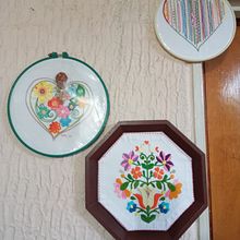 3. Aros bordados . Projekt z dziedziny  Haft i  Dekoracja wnętrz użytkownika Sory "Julanch Creaciones " - 25.04.2021