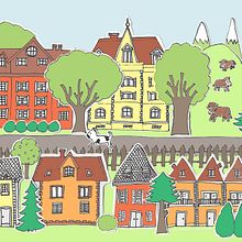 Swiss expression . Een project van  Artistieke tekening y Kinderillustratie van Magdalena - 25.04.2021