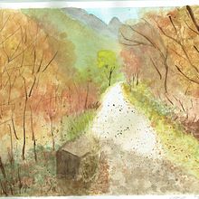 Mi Proyecto del curso:  Paisajes naturales en acuarela. L, and scape Architecture project by Clara Sala - 04.25.2021