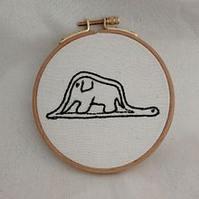 Lo esencial es invisible a los ojos. Embroider project by Patricia Font - 04.25.2021