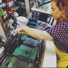 Taller de serigrafia - Print Workers Barcelona. Screen Printing project by Isabelle Pares - 04.25.2021