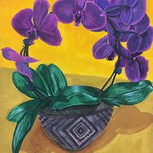 "Admiration". Een project van Schilderen met gouache van Nathalie Flores - 24.07.2020