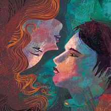 Romeu e Julieta. Drawing, Pencil Drawing, Digital Drawing, Traditional illustration, Ink Illustration, Painting, H, Lettering, and Lettering project by Weberson Santiago - 04.25.2021