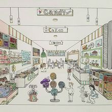 Mi Proyecto del curso: El arte del sketching: Sweets and more. Traditional illustration, and Children's Illustration project by Sil Daris - 04.26.2021