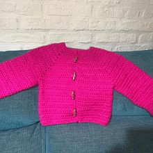 Saco para niña de 4 años. Un progetto di Costume design e Uncinetto di zxtqb9p8pf - 26.04.2021