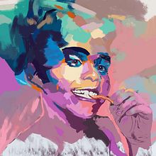 Bacon Girl. Projekt z dziedziny Malarstwo c i frowe użytkownika Tina G Lee - 25.04.2021