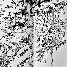 30 Day Challenge . Ink Illustration project by Sorie Kim - 04.29.2021