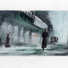 Meu projeto do curso: Paisagens urbanas em aquarela. Projekt z dziedziny  Sztuki piękne, Malowanie akwarelą,  R i sunek architektoniczn użytkownika Flavio Santos - 26.04.2021