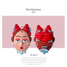 Queen rules - an indie clay art iOS game. Un proyecto de Animación de personajes, Diseño de personajes, Diseño gráfico, Ilustración tradicional, Motion Graphics y Escultura de Larissa Honsek - 26.04.2021