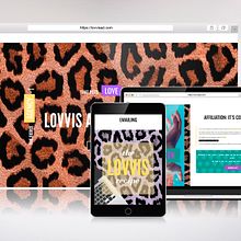 Lovvis Ad. Un proyecto de Diseño Web de El estudio de Coco - 26.09.2021