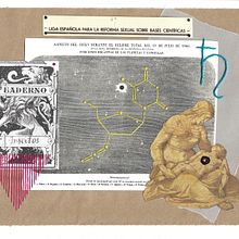Mi Proyecto del curso: Técnicas de bordado experimental sobre papel. Collage, and Embroider project by daniel.caballero.paya - 04.26.2021