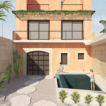 Mi Proyecto del curso: Representación gráfica de proyectos arquitectónicos. Arquitetura e Ilustração tradicional projeto de ainataberner25 - 26.04.2021