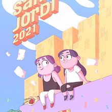 Sant Jordi 2021. Un proyecto de Dibujo, Dibujo digital, Ilustración editorial, Ilustración tradicional e Ilustración digital de Rabbit's Hollow - 23.04.2021