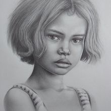 Mi Proyecto del curso: Retrato realista con lápiz de grafito. Projekt z dziedziny Trad, c, jna ilustracja,  Sztuki piękne, Sketching, R, sunek ołówkiem,  R, sunek, Portret, R, sunek realist, czn,  R, sunek art, st, czn, R i sunek anatomiczn użytkownika Eugenia Gayoso - 08.09.2021
