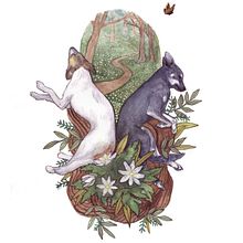 My project in Watercolor Techniques for Dreamlike Illustrations course . Un proyecto de Pintura a la acuarela de Marie - 26.04.2021