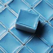 Fase final de enchimento das pastilhas. Ein Projekt aus dem Bereich Aquarellmalerei von Pestilento Art - 26.04.2021