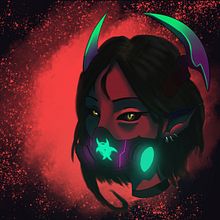 toxic demon. Un proyecto de Ilustración tradicional e Ilustración digital de Daniel Rojas - 27.04.2021