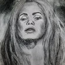 My project in Artistic Charcoal Portraiture: Creating Atmosphere course. Drawing project by eluned_eleven - 04.28.2021