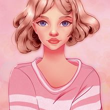 Mi Proyecto del curso: Retrato de personajes femeninos con Procreate. Drawing project by Paula Almela - 04.27.2021